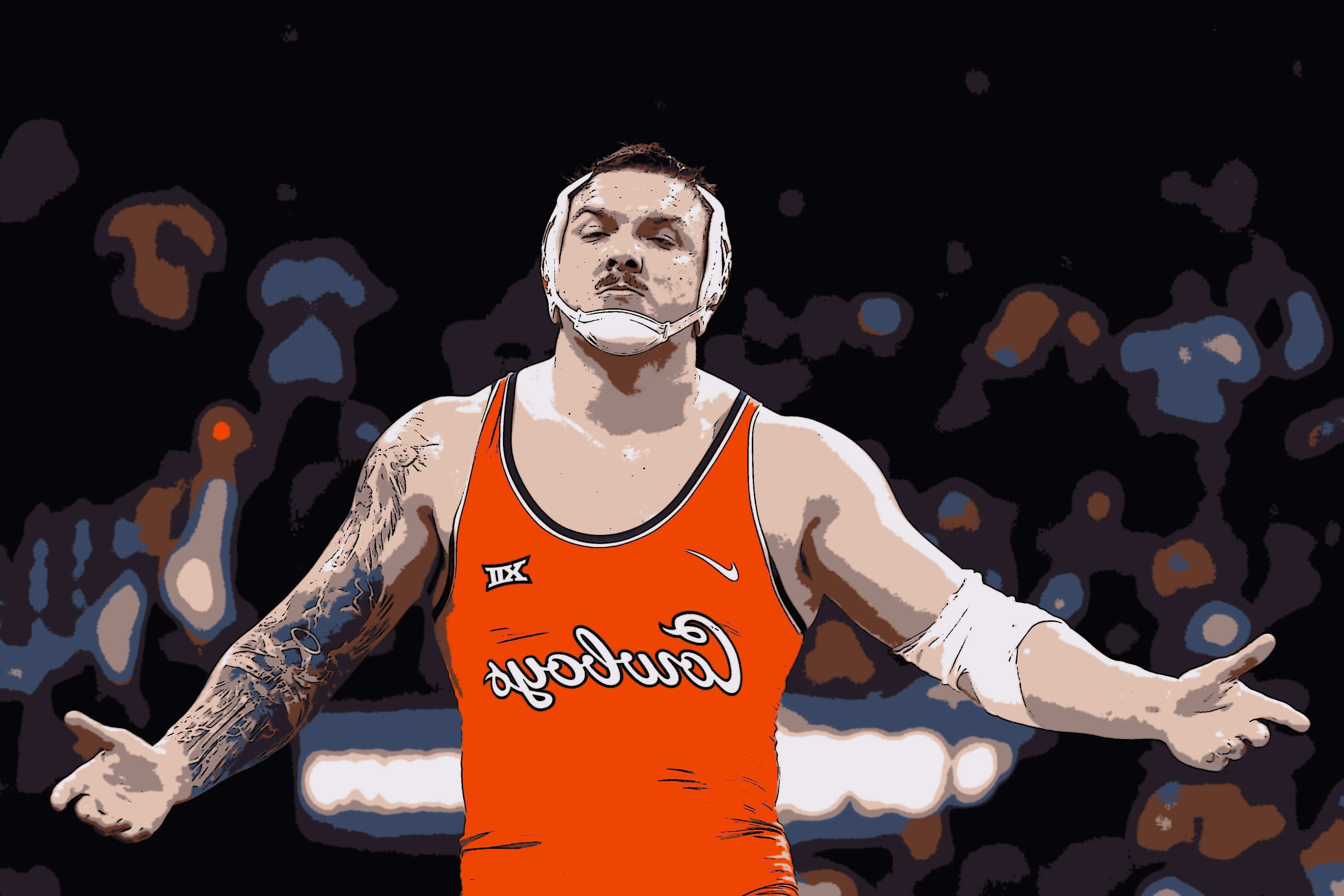 Oklahoma States Wyatt Hendrickson stuns wrestling world...