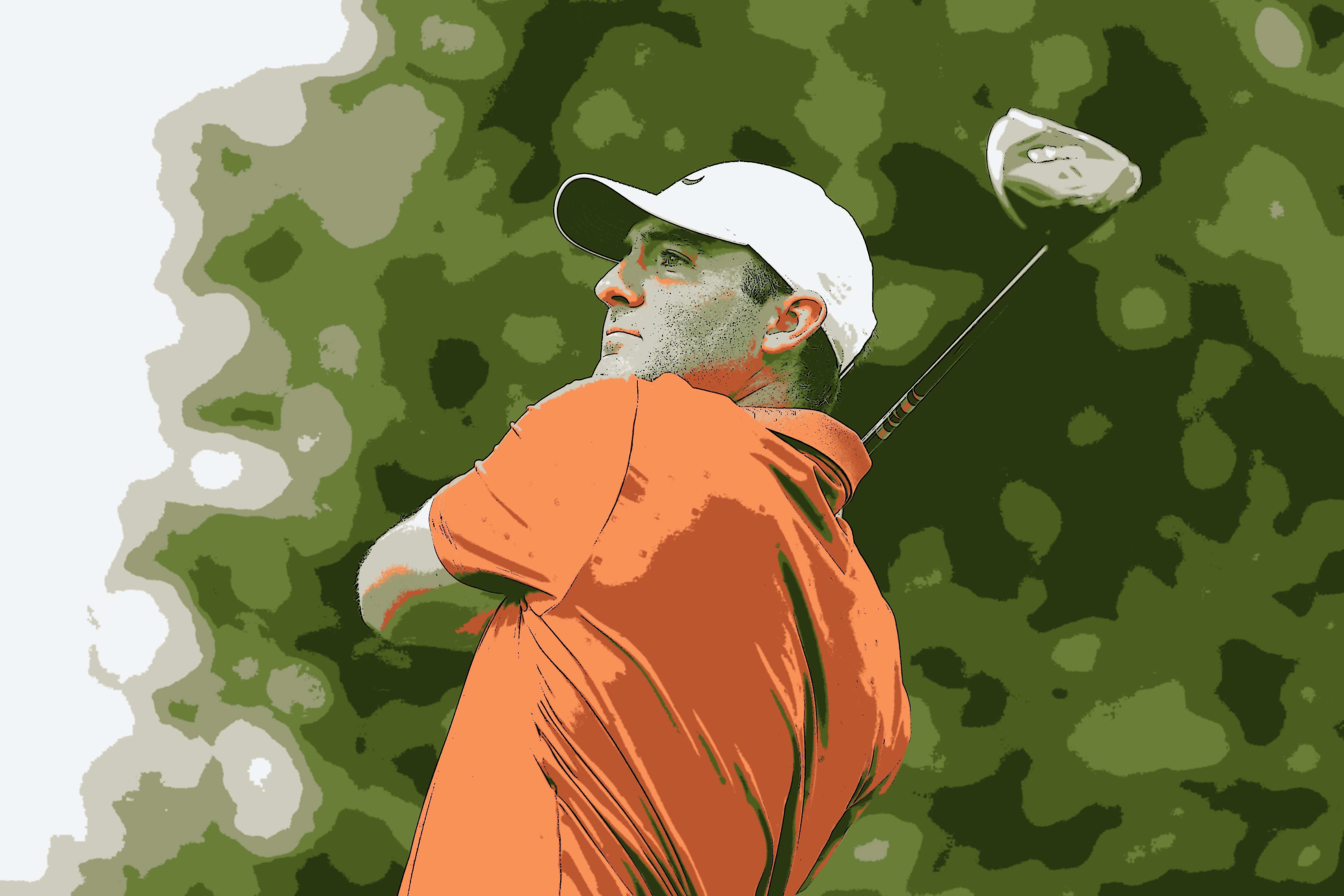 2025 PGA Championship Round 1 leaderboard, ζωντανές...