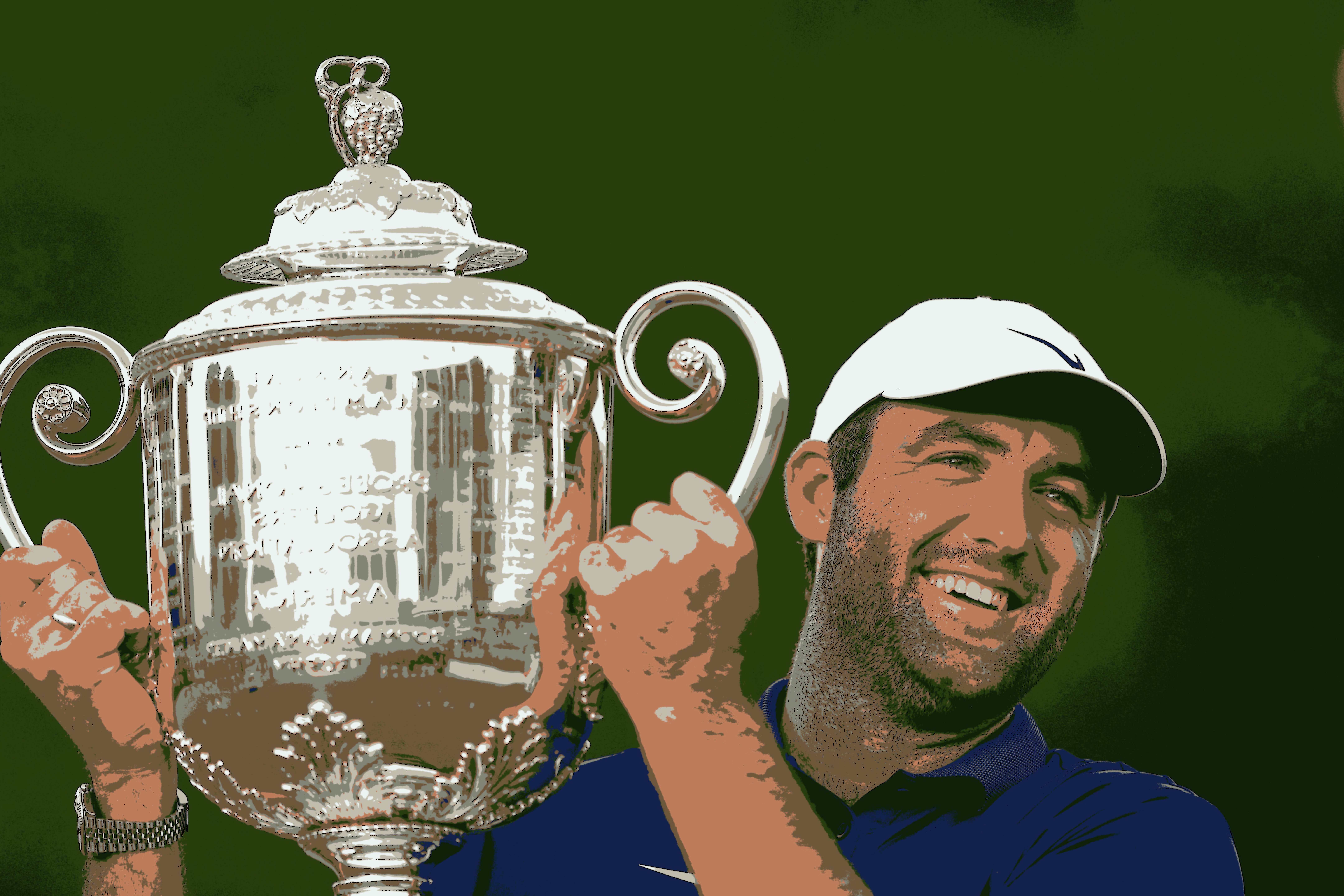 Scheffler pulls away to win PGA Championship...