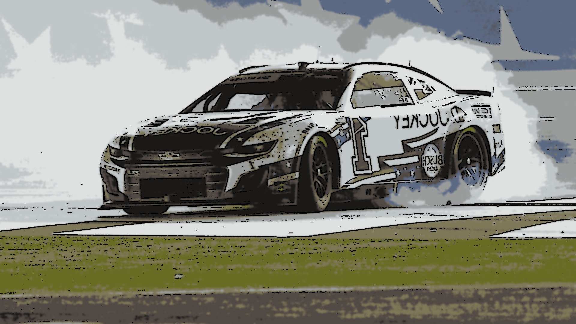 Ο Ross Chastain αναισθητοποιεί τον William Byron...