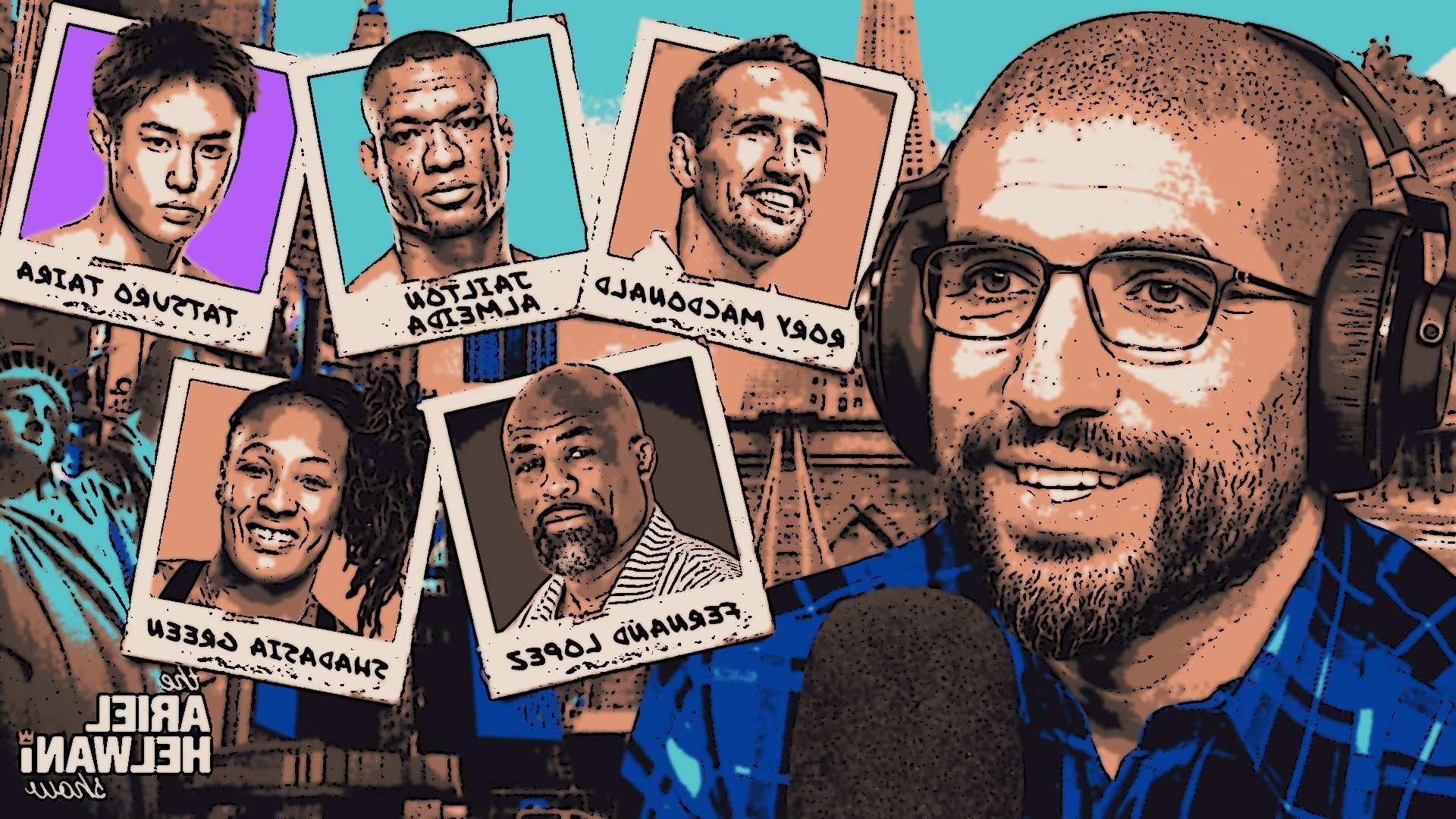 Rory MacDonald, Jailton Almeida, Tatsuro Taira, Fernand...