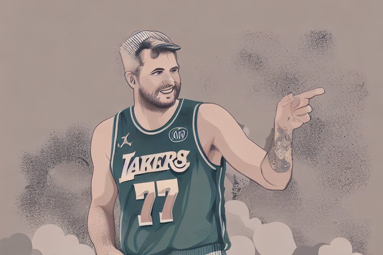 Luka Doncic rejoining Lakers after getting injury...