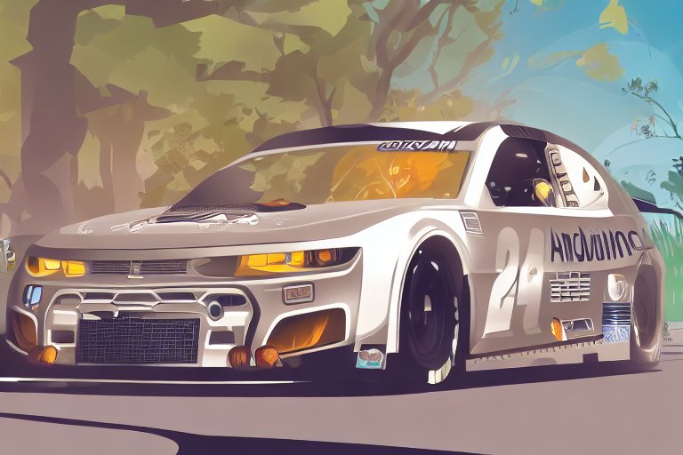 Anduril is giving away a real NASCAR...